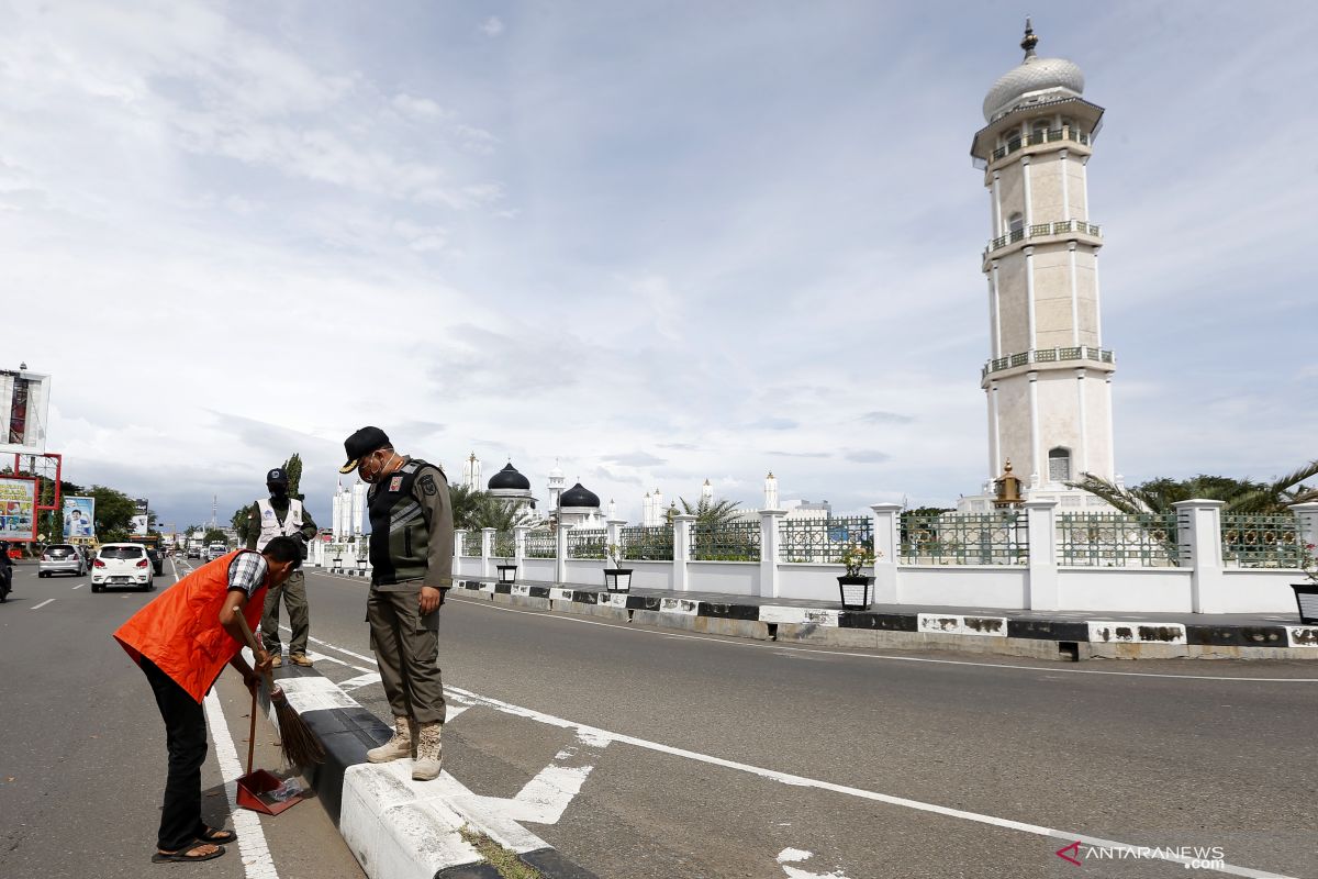 Hoaks, kepolisian gelar razia masker serentak di Indonesia