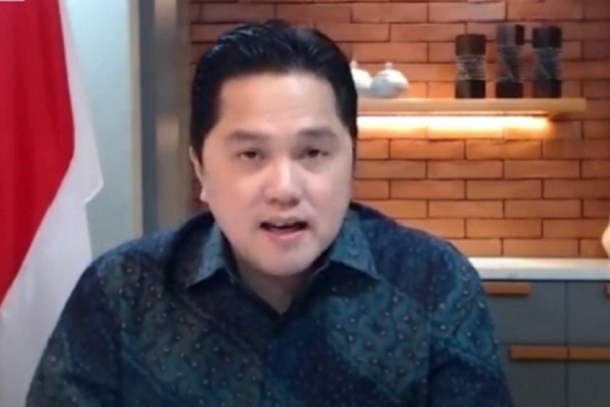 Ada vaksin, Erick Thohir ajak generasi muda tetap lakukan protokol COVID