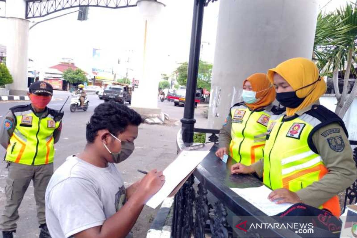 24 pelanggar protokol kesehatan terjaring operasi cipta kondisi di Surakarta