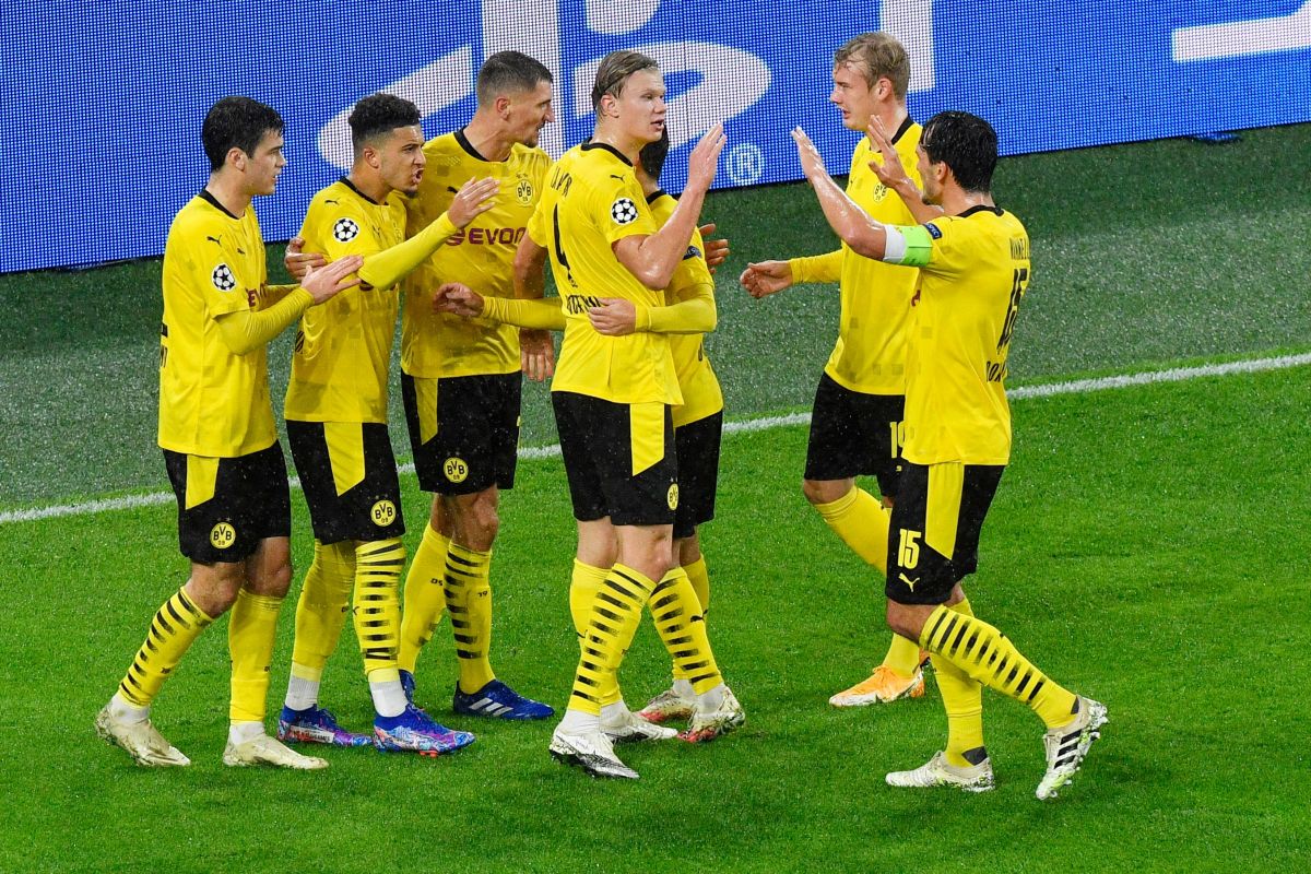 Borussia  Dortmund kalahkan Zenit 2-0 berkat Haaland dan Sancho