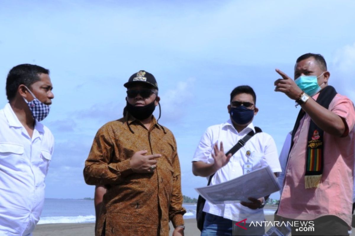 Irmawan berharap pembangunan tanggul 1,6 km di Aceh Barat tuntas di 2022
