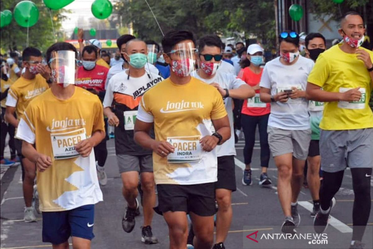 Jogja 10K digelar "on route" dan virtual diikuti 1.000 pelari