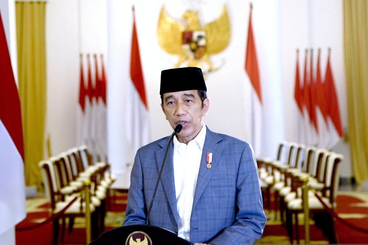 Presiden Jokowi ajak umat Islam untuk meneladani akhlak terbaik Rasulullah