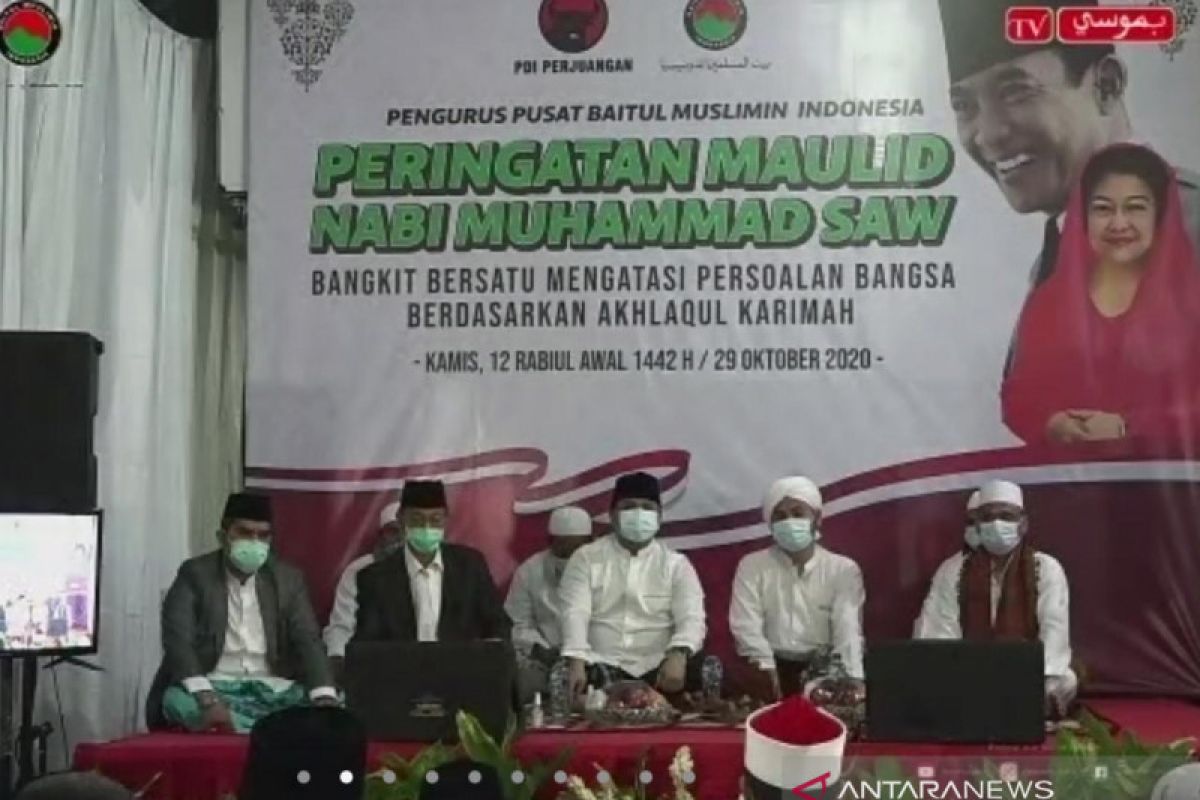 Peringati Maulid Nabi, Baitul Muslimin ingatkan pentingnya persatuan