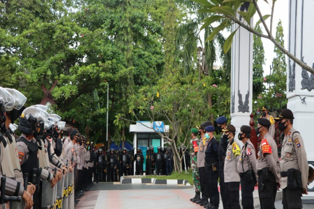 Ratusan polisi dikerahkan amankan aksi mahasiswa di Hari Sumpah Pemuda