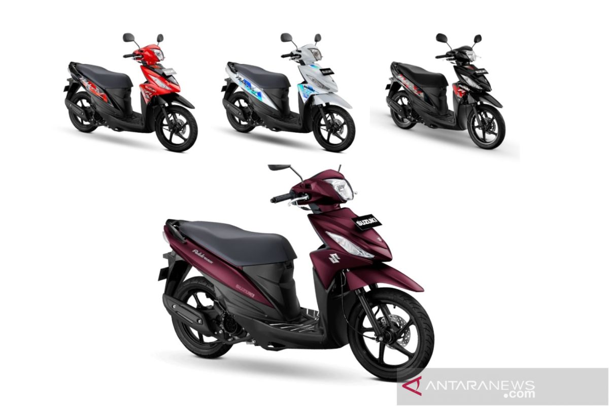 Suzuki Address berdandan dengan warna dan corak baru