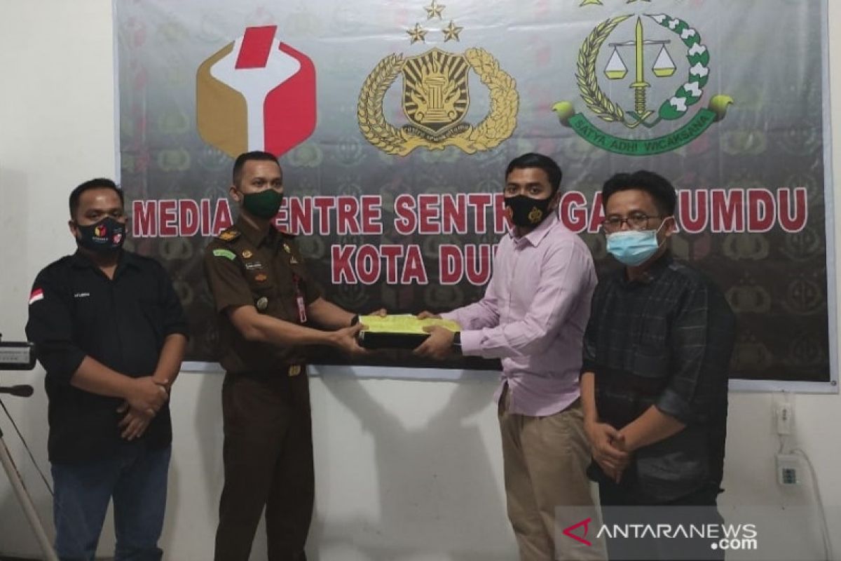 Satu calon walikota dan dua pejabat ASN jadi tersangka Pilkada di Riau