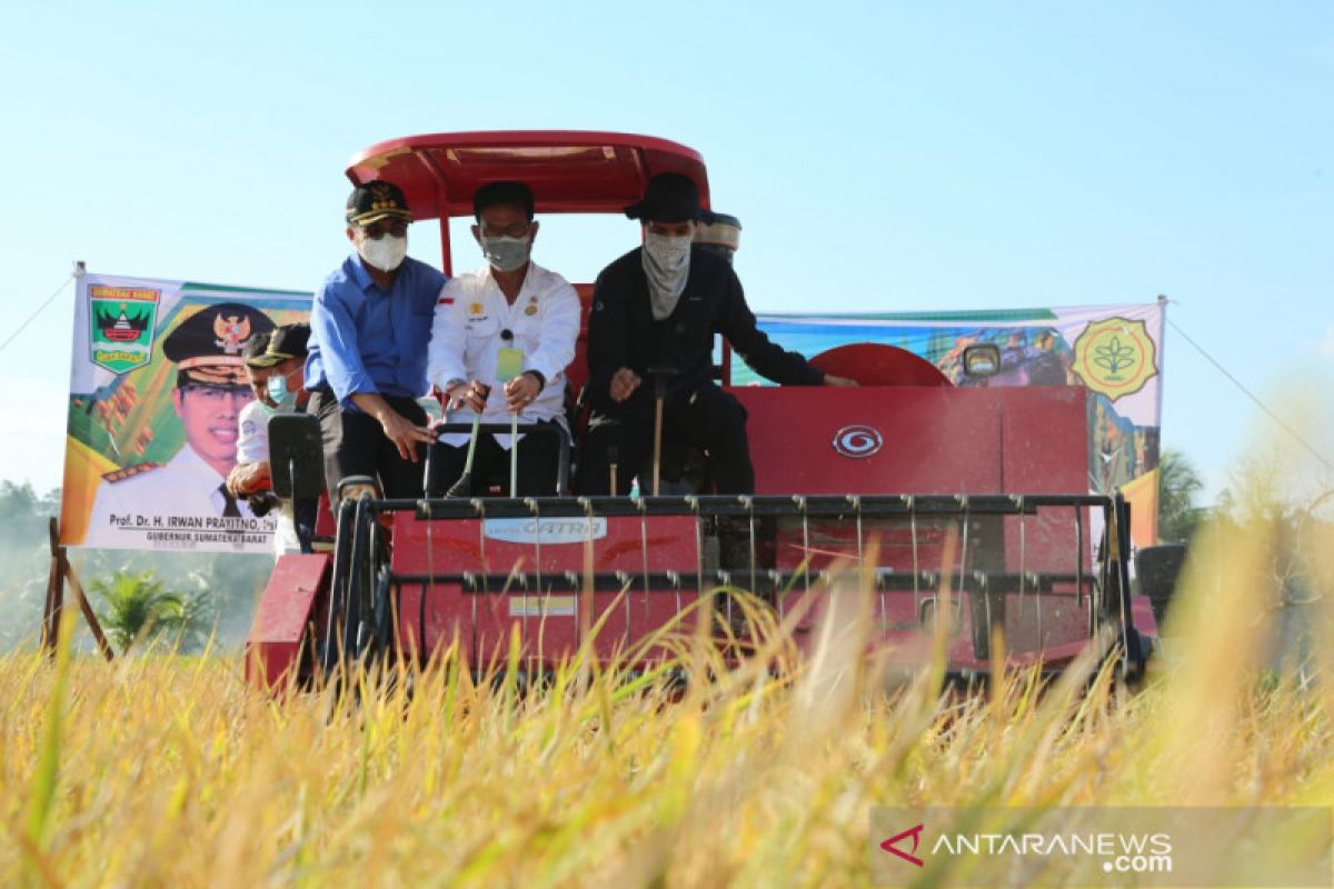 Stok beras capai 7 juta ton, Mentan Syahrul apresiasi kinerja petani