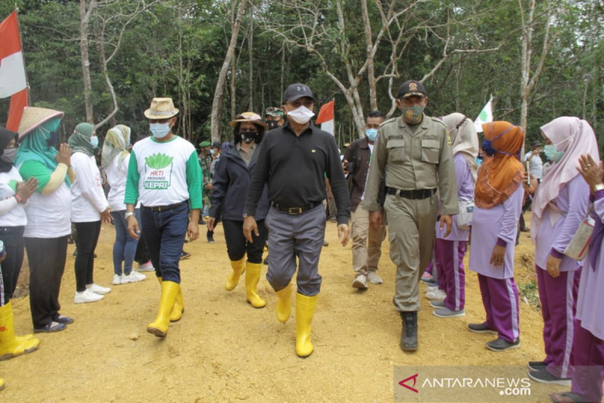 Moeldoko resmikan kawasan pangan terpadu seluas 1.800 Ha