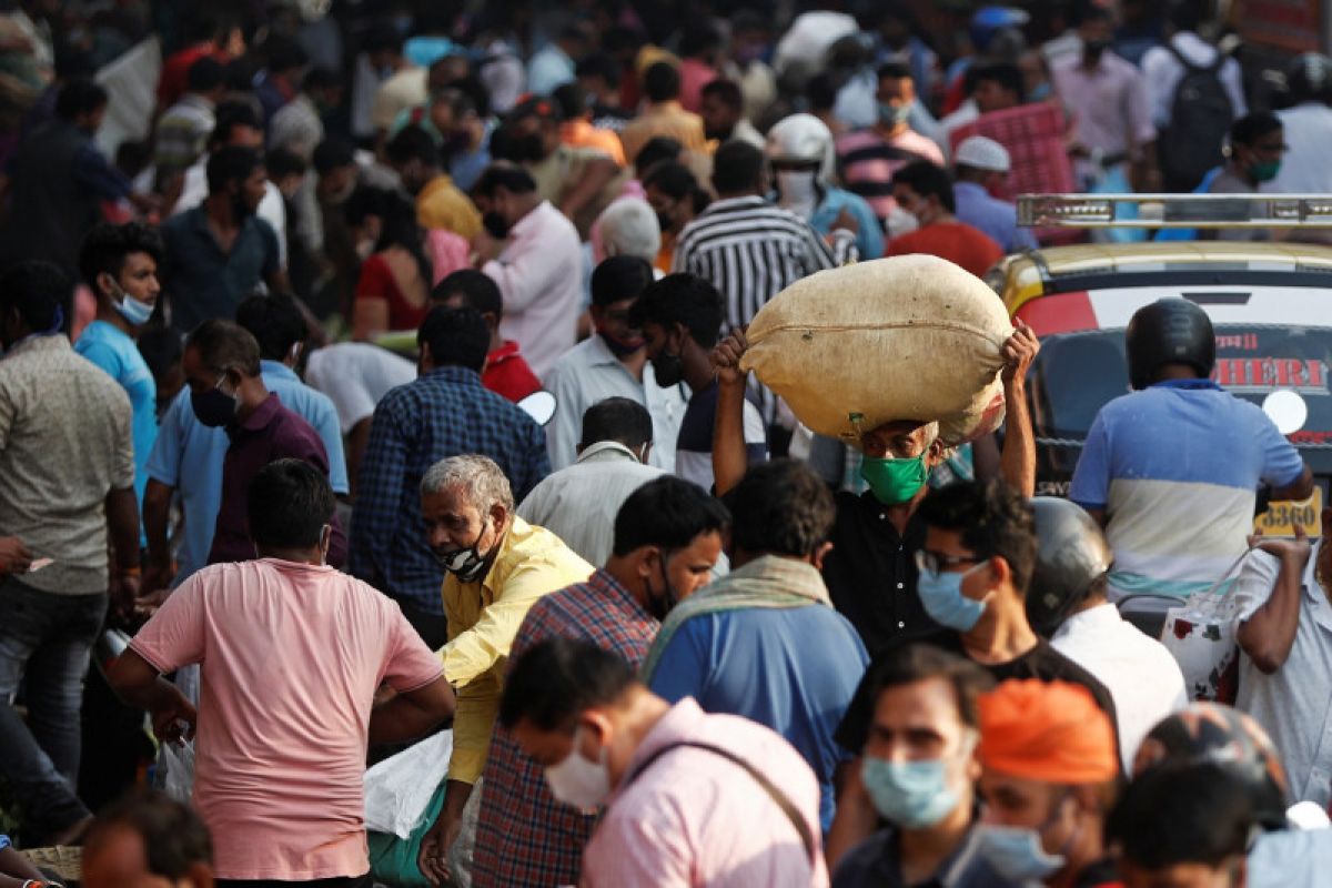 Infeksi Covid-19 di India capai 8,4 juta