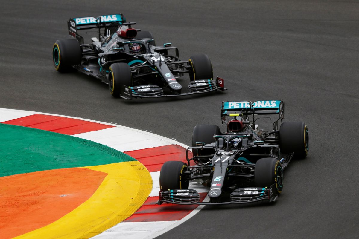 Mercedes segera kunci titel juara dunia konstruktor F1 ketujuh di Imola