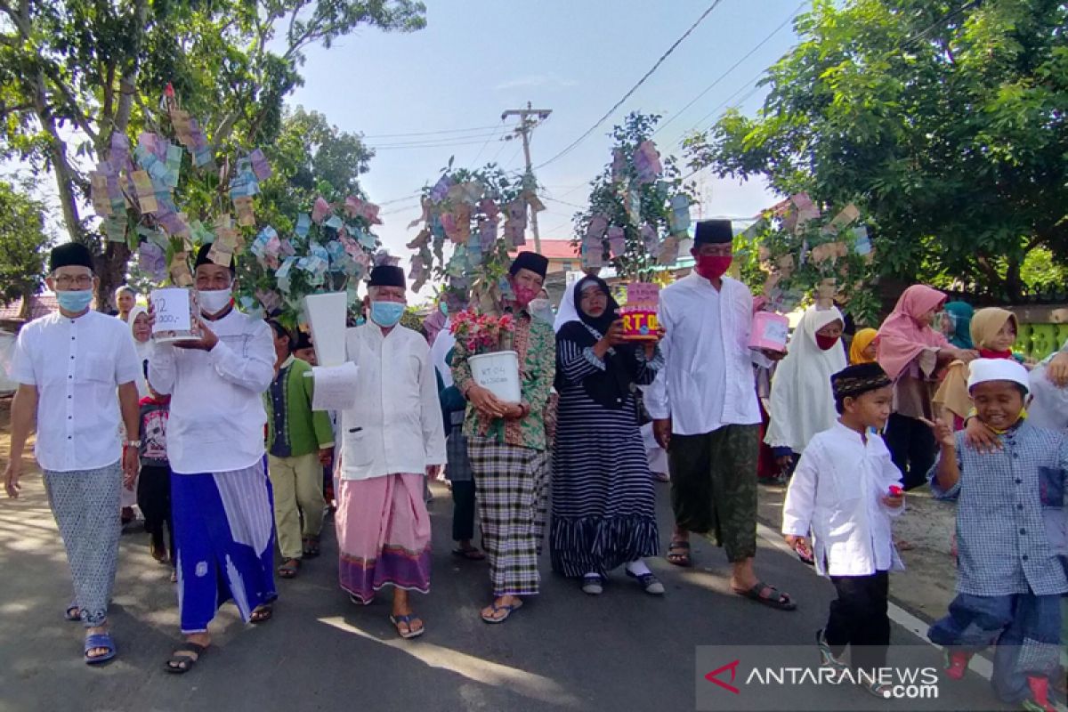 Jambar Uang dan Sarafal Anam tradisi Maulid Nabi di Bengkulu