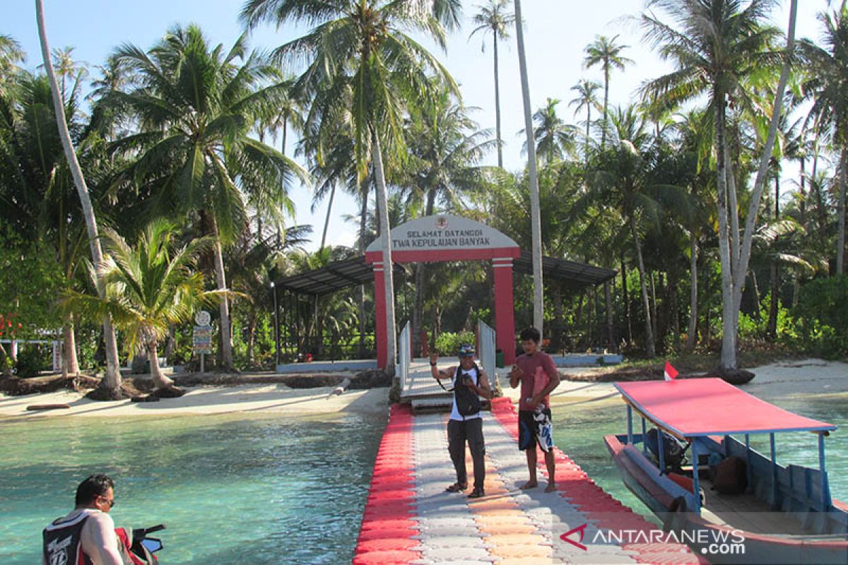 Kunjungan wisatawan ke Pulau Banyak meningkat saat libur panjang