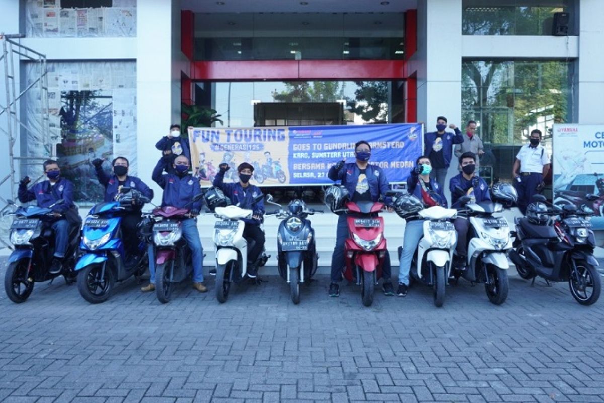 Fun Touring ajang pembuktian performa Generasi 125 Yamaha