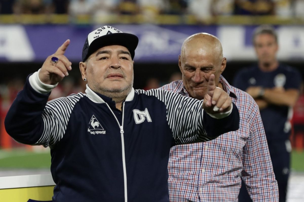 HUT ke-60, Maradona doakan Napoli juarai Liga Italia
