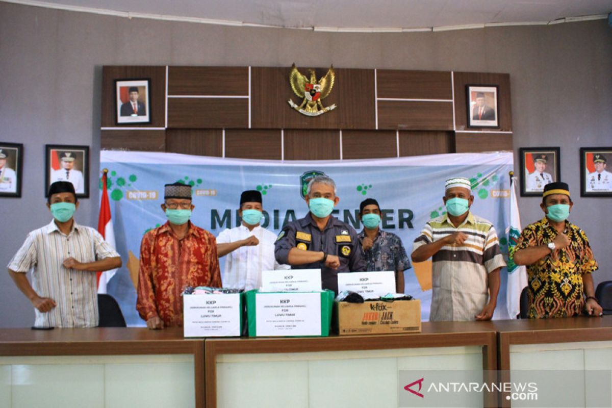 KKP salurkan bantuan 2.000 masker pada GTPP COVID-19 Lutim