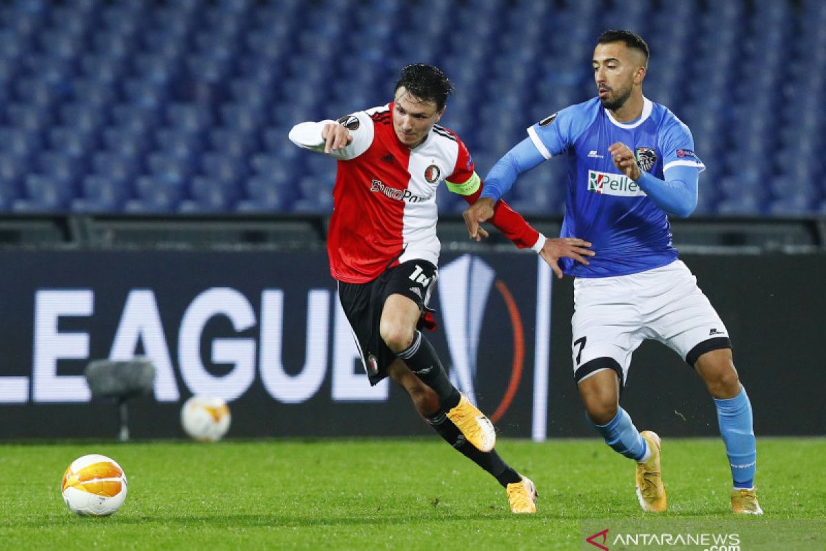 Feyenoord jadi juru kunci Grup K setelah dipermalukan Wolfsberger 1-4