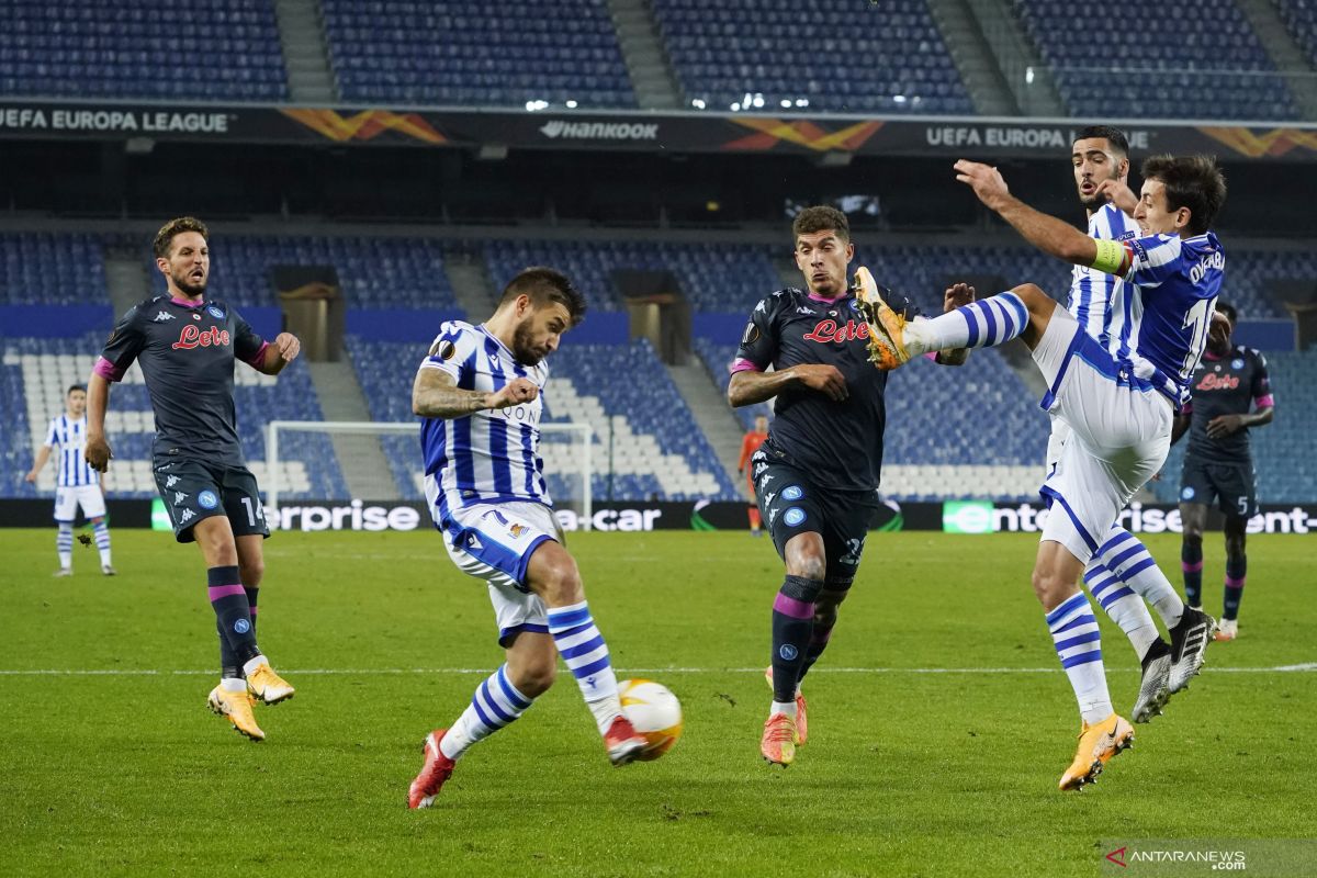 Liga Europa: Napoli bawa pulang tiga poin usai menang tipis 1-0 atas Real Sociedad