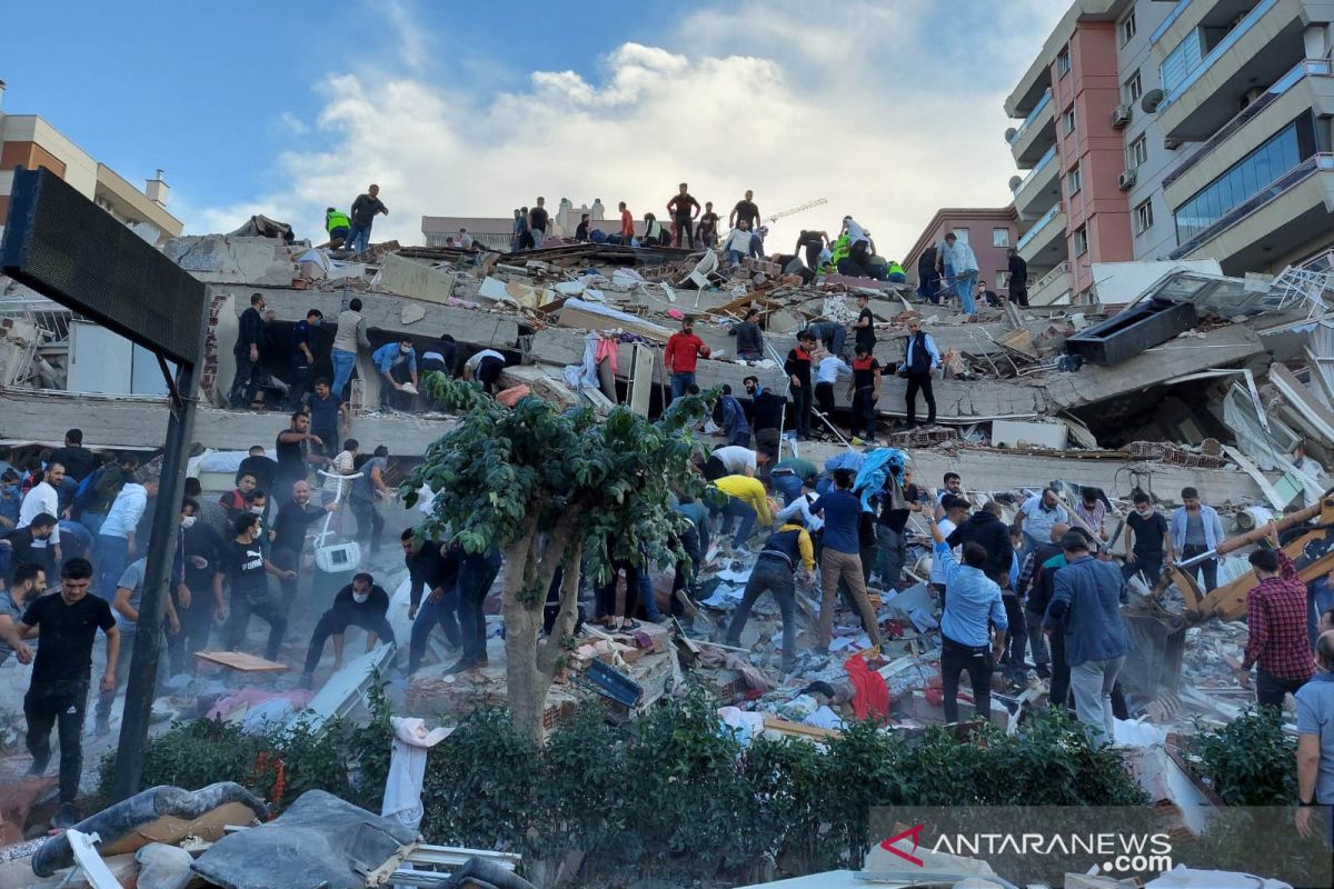 BMKG: Gempa Turki magnitudo 7,0 dipicu aktivitas Sesar Sisam di Laut Aegea