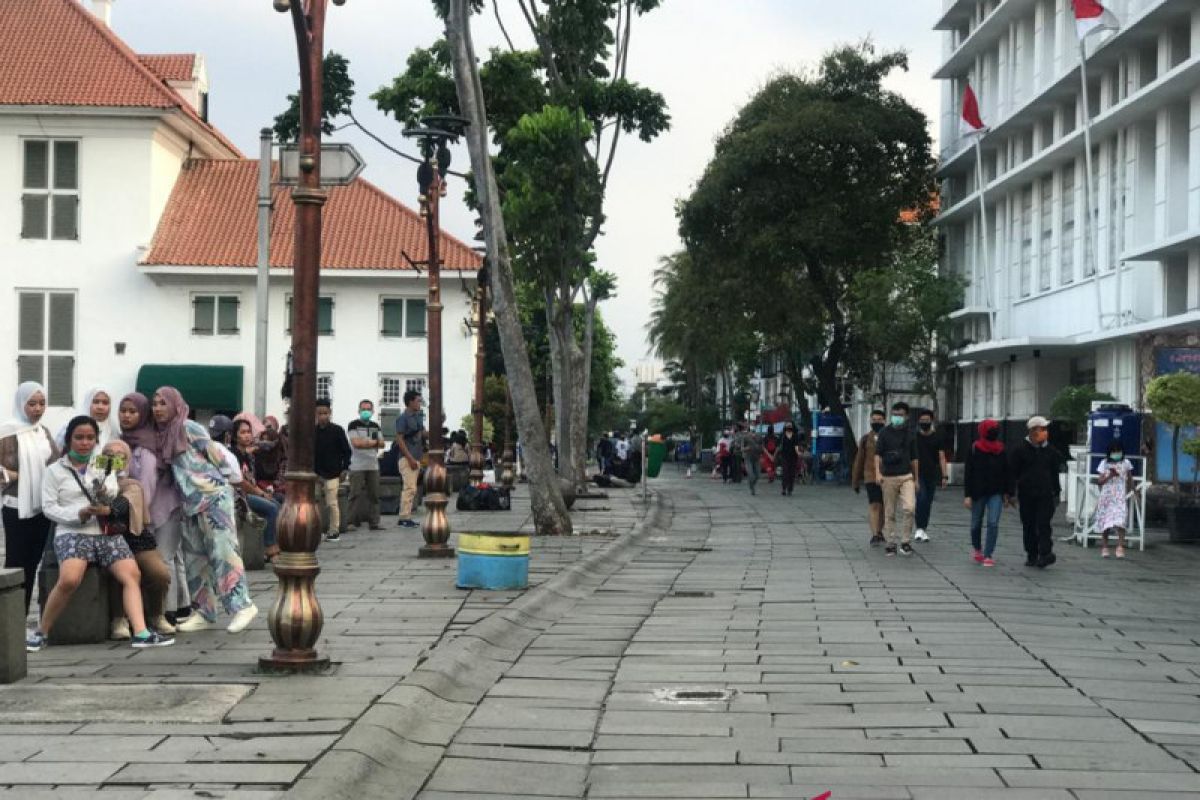 Pengunjung Kota Tua capai dua ribu lebih