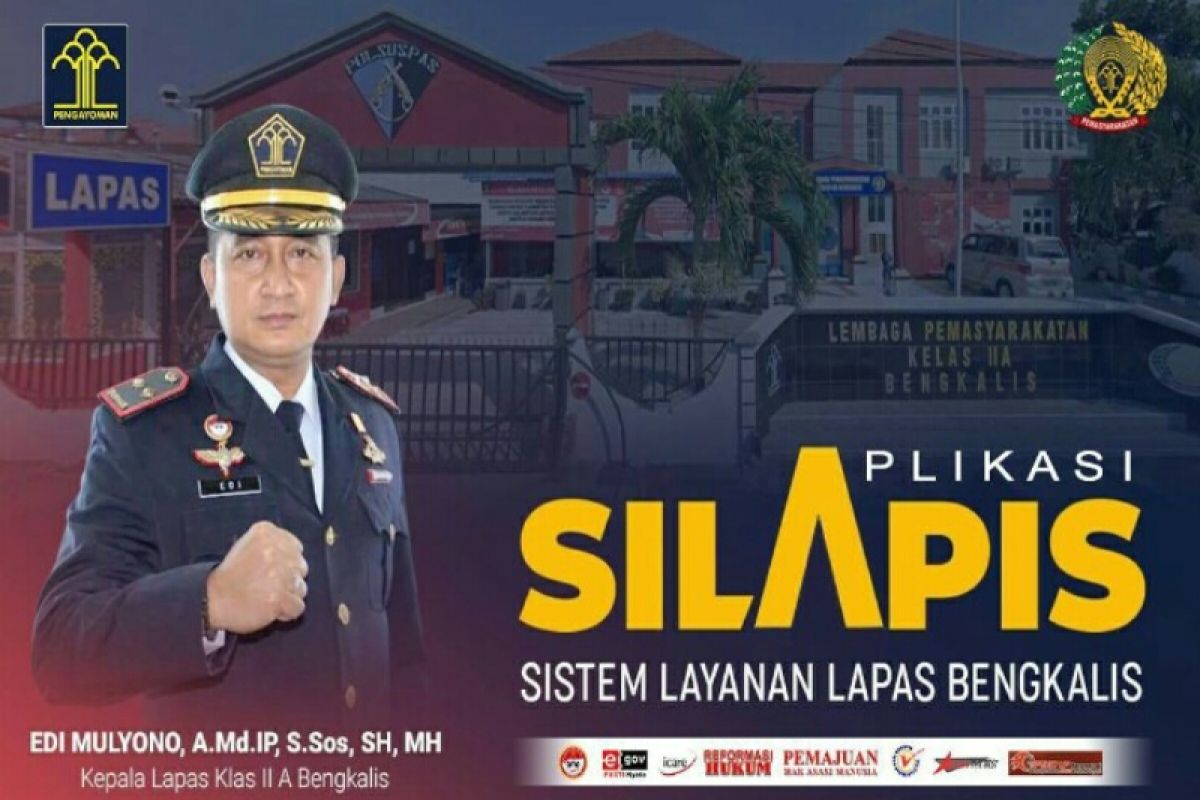 Lapas Bengkalis luncurkan aplikasi Silapis