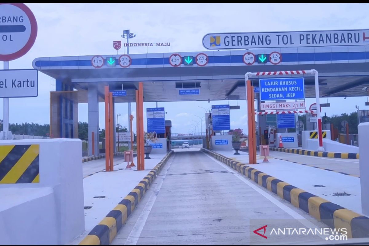 Tol Pekanbaru-Dumai kembali digratiskan hingga satu pekan lagi