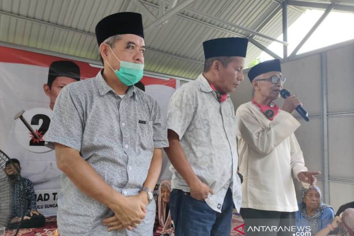 Paslon Tampil Nomor Dua berjanji berusaha sejahterakan petani HST