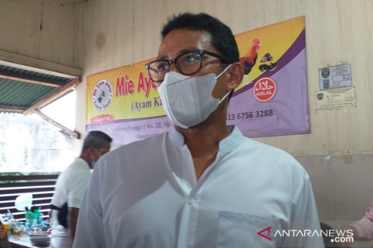 Sandiaga Uno: Belitung bisa ciptakan pariwisata  aman dari COVID-19