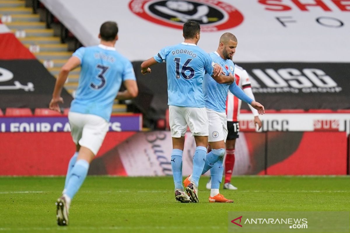 Walker tak rayakan gol lawan Sheffield United untuk hormati orang tua