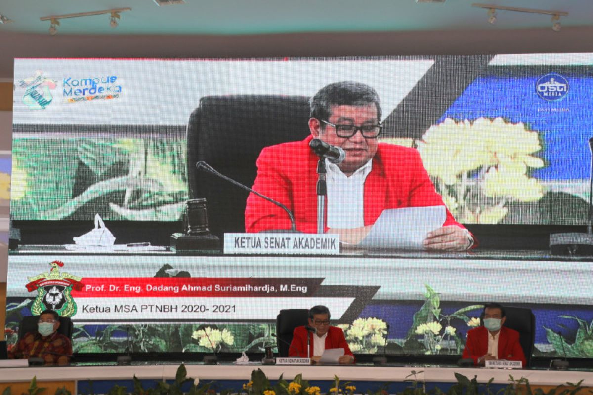 Ketua Senat Unhas pimpin Majelis Senat Akademik PTN-BH 2020-2021