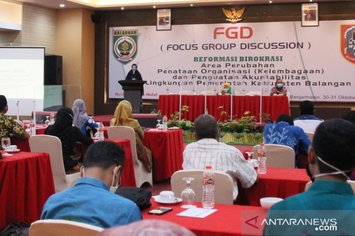 Pemkab Balangan laksanakan Focus Group Discussion