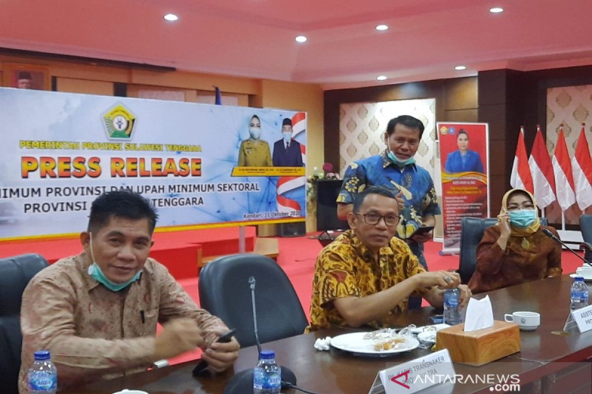 Karena COVID-19, UMP Sultra 2021 tidak naik