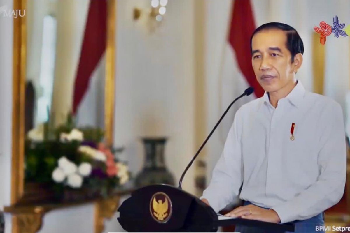 Presiden Jokowi: Tren membaik, pertumbuhan ekonomi kuartal III minus 3 persen