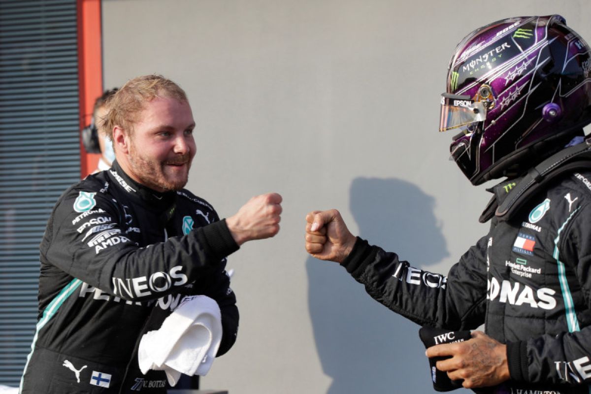 Valtteri Bottas rebut pole position dari Hamilton ketika F1 kembali ke Imola