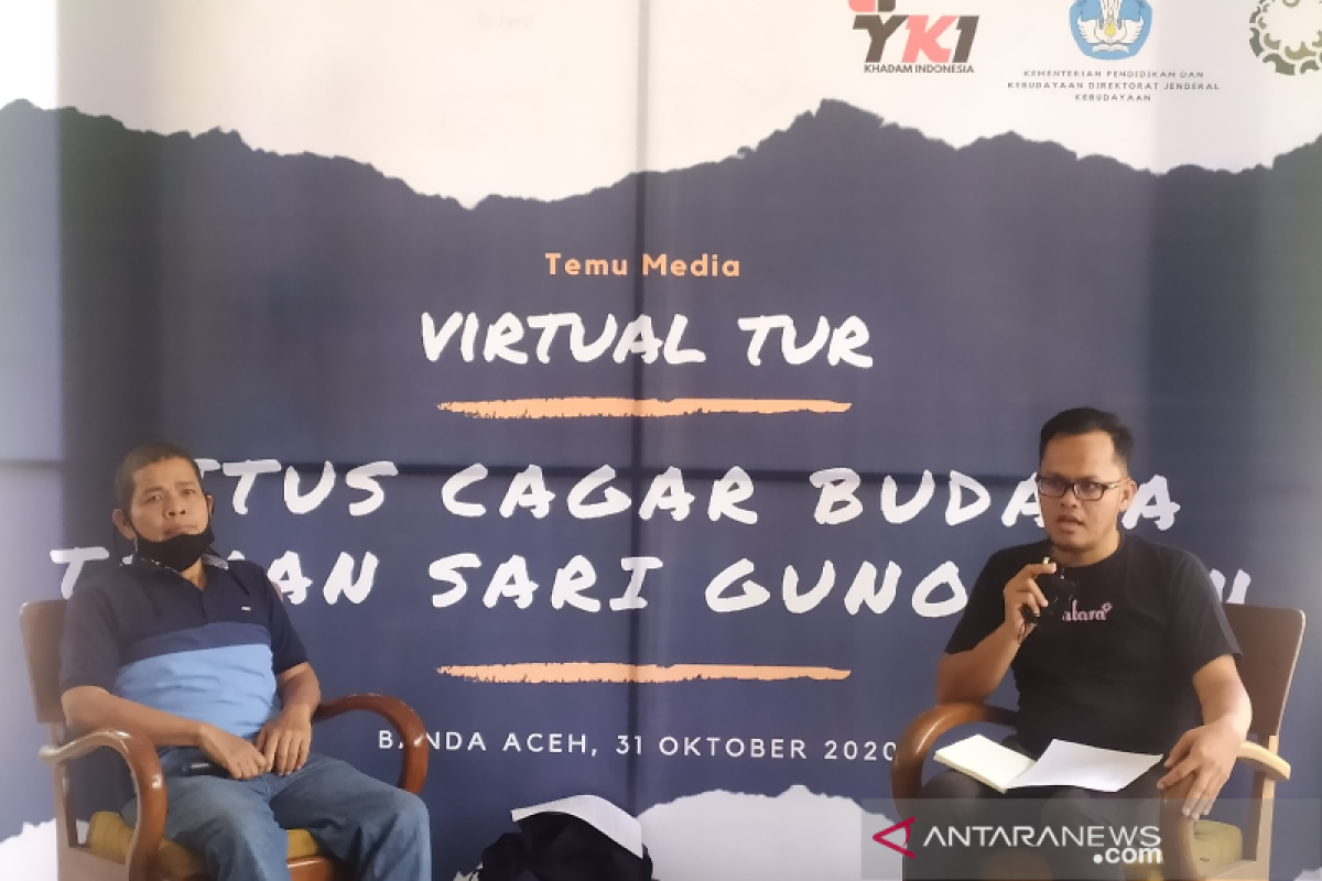 Kemendikbud fasilitasi virtual tur situs cagar budaya Gunongan Aceh