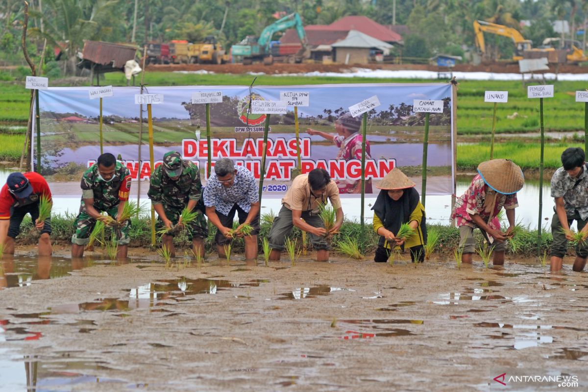 Serikat Petani deklarasikan Kawasan Daulat Pangan di empat provinsi