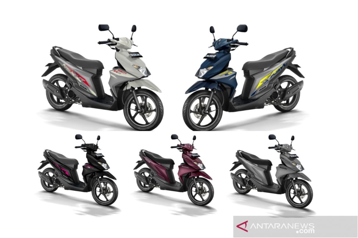 Suzuki NEX II kini lebih segar dengan kombinasi warna dan corak baru