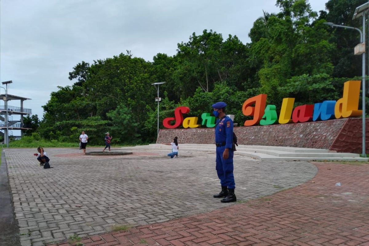 Polda Sulut turunkan personel pengamanan di lokasi wisata