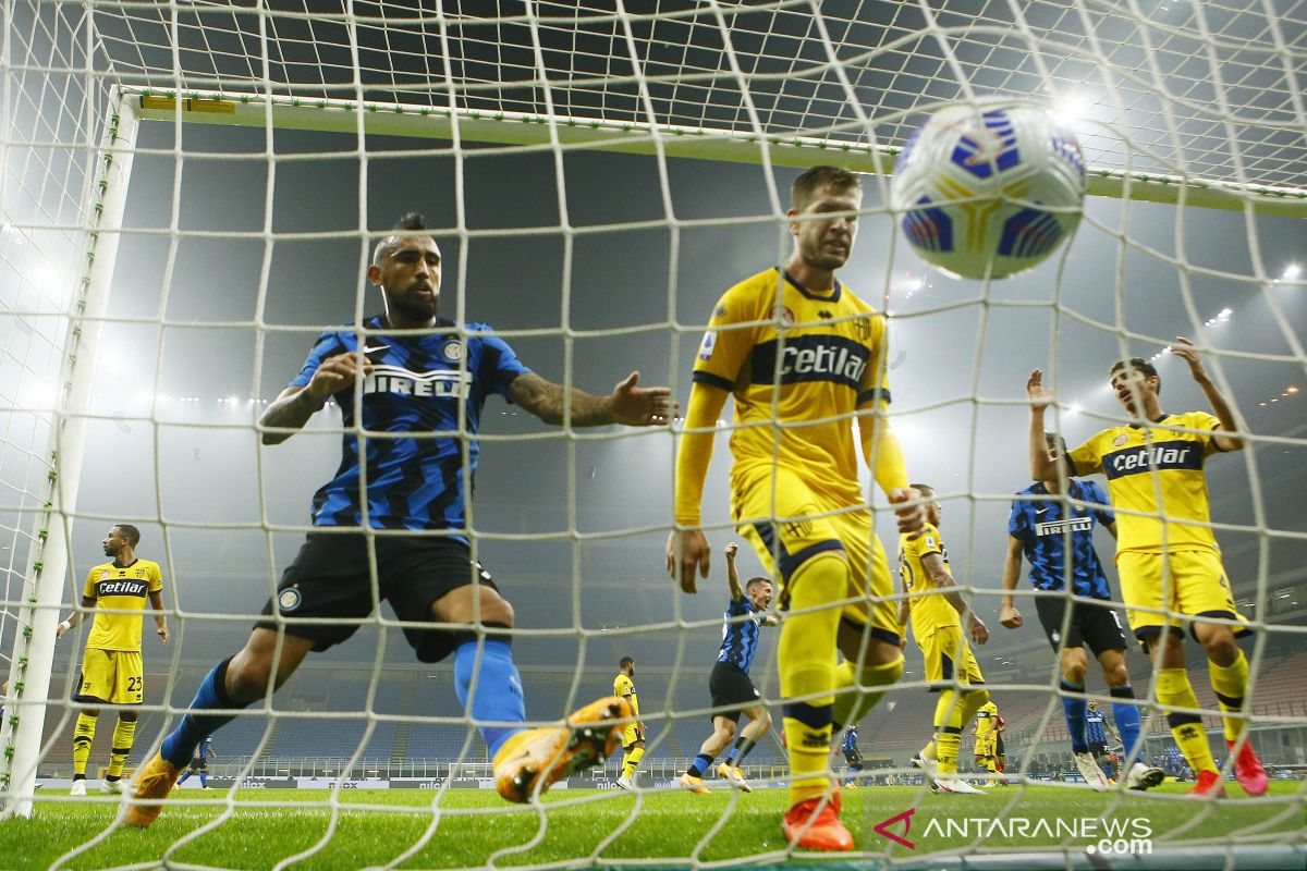 Inter bangkit usai tertinggal dari Parma