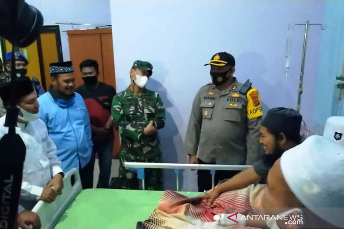 Kapolda Aceh bantu biaya pengobatan ustaz korban pembacokan di Aceh Tenggara