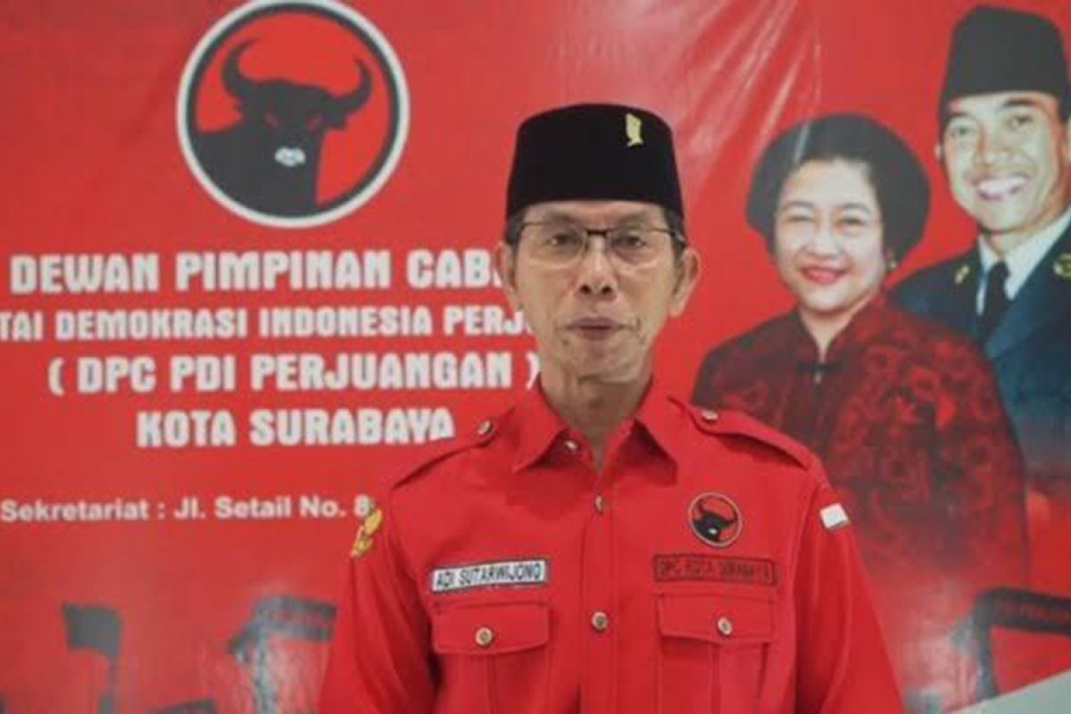 Ketua PDI Perjuangan Surabaya minta kader tak terlena hasil survei pilkada