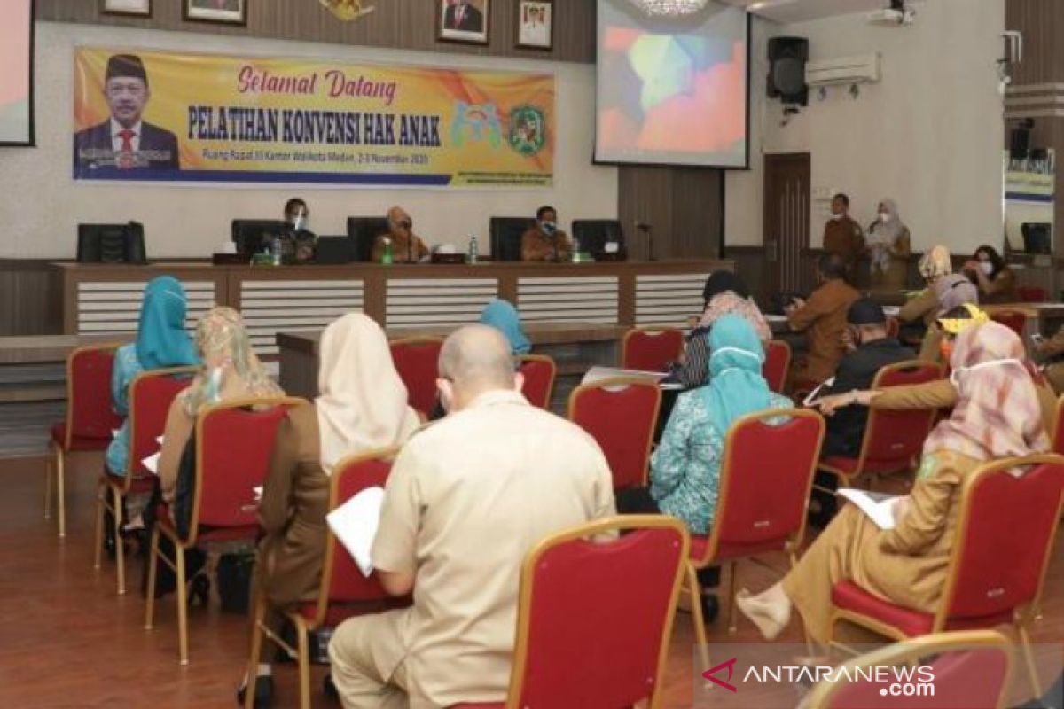 Pemkot  Medan gelar pelatihan Konvensi Hak Anak