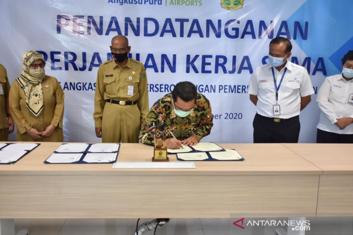 Bantul dan Angkasa Pura teken MoU pengembangan potensi UKM dan pariwisata