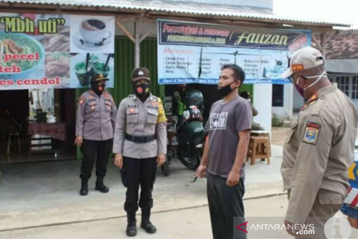 Operasi yustisi jaring 517 warga Kota Metro, Lampung
