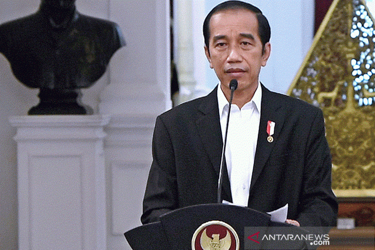 Presiden Jokowi resmi tandatangani UU Cipta Kerja