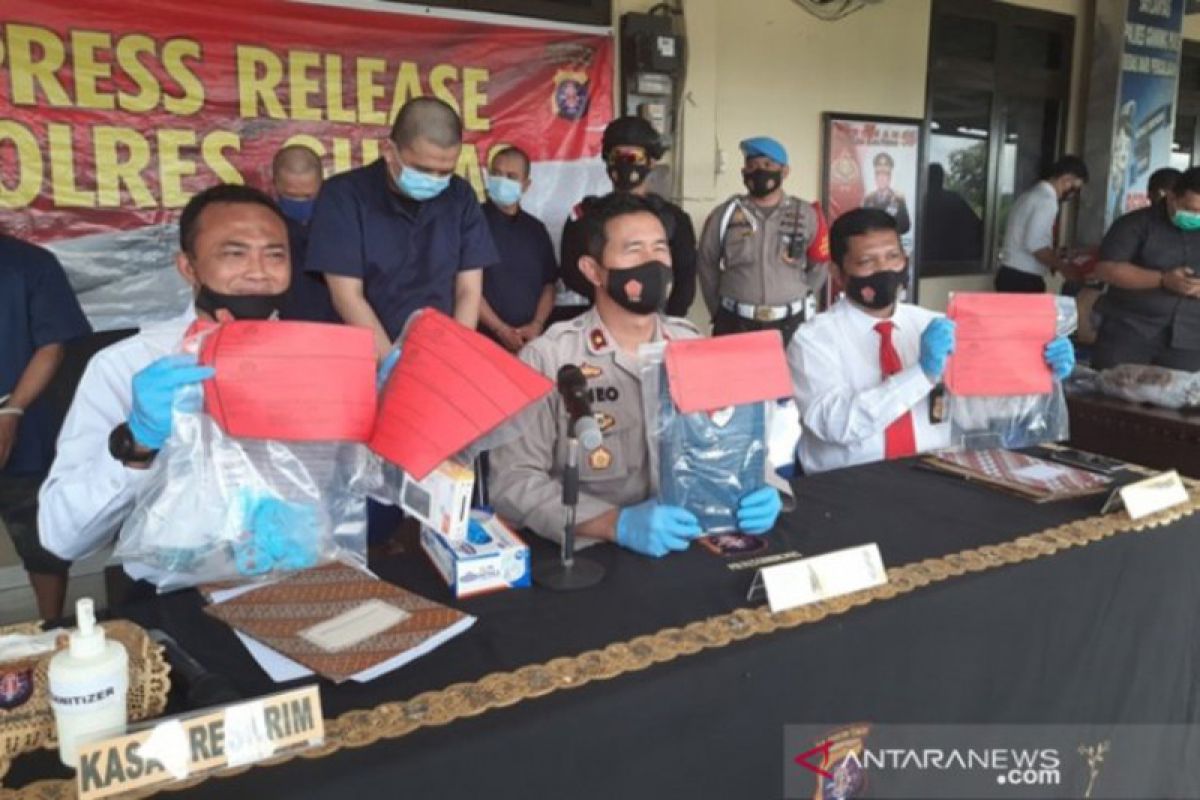 Polisi amankan  warga Jambi penyebar 