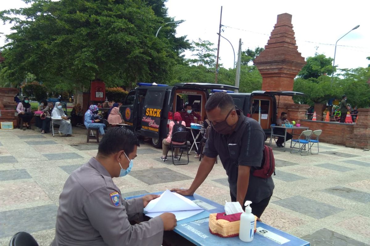 Polres Trenggalek gelar pelayanan terpadu keliling 