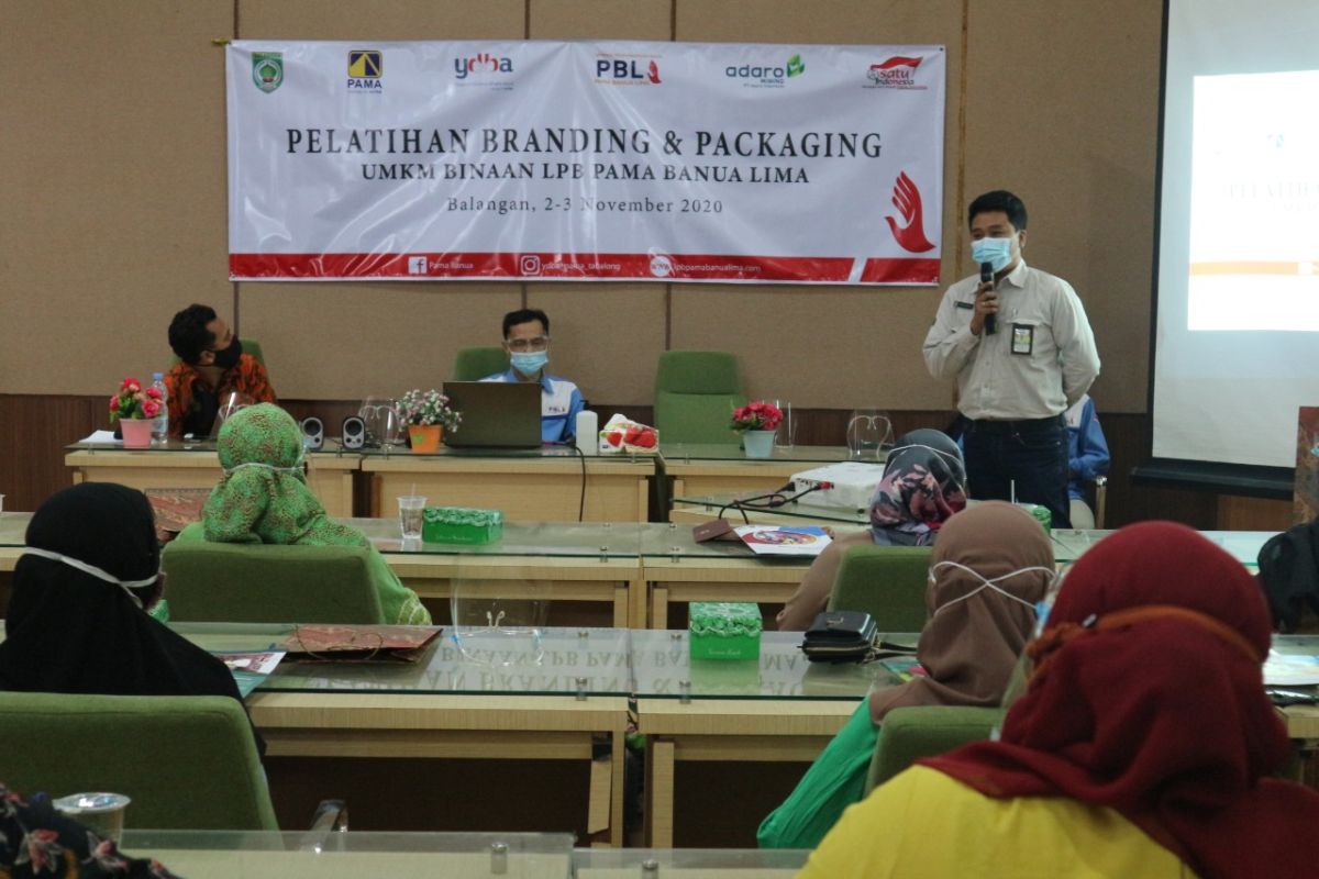 LPB Pama Banua Lima gelar pelatihan Branding & Packaging