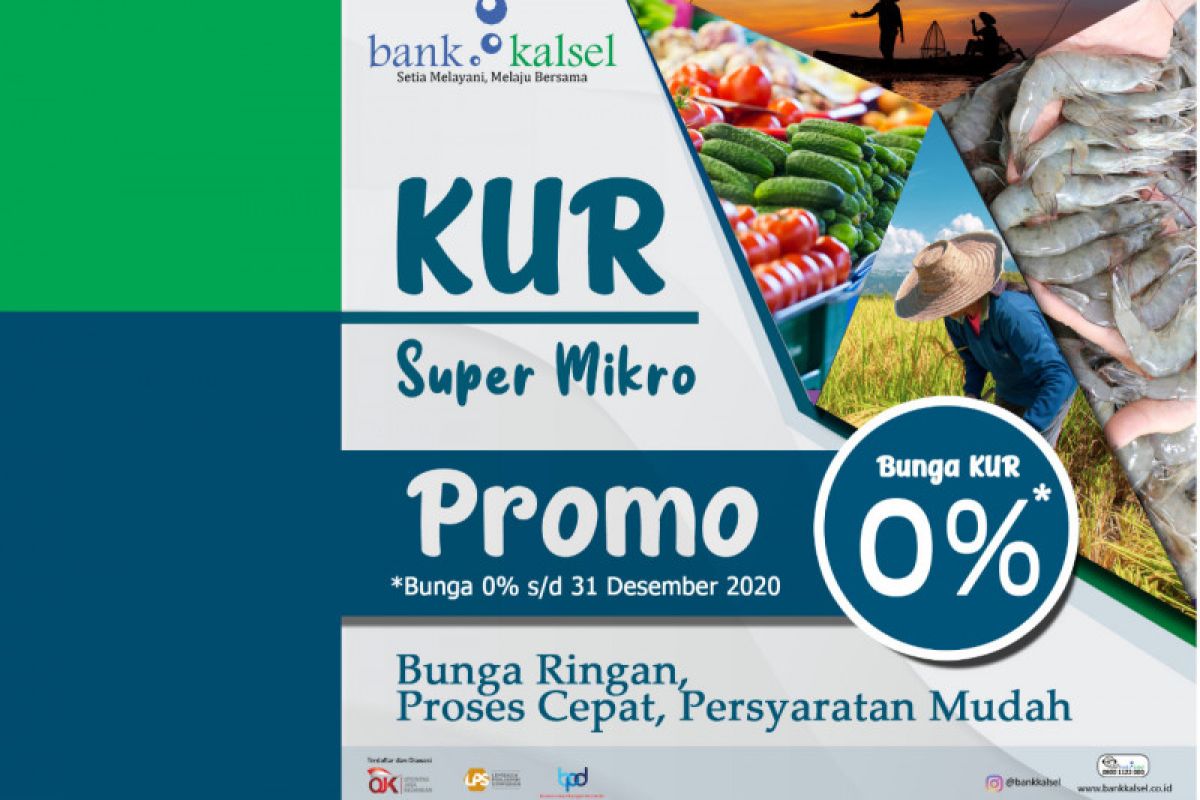 Bank Kalsel luncurkan KUR super mikro dukung UMKM hadapi pandemi