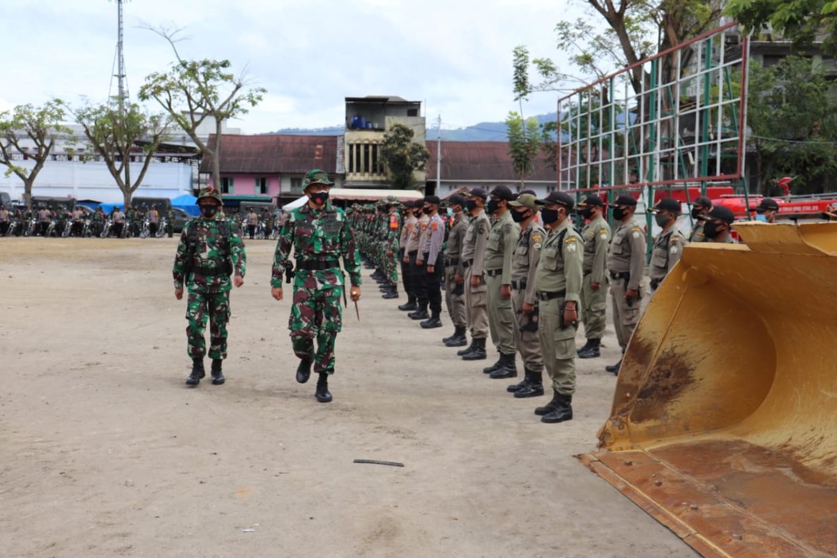 Kodim Aceh Tengah gelar apel gabungan kesiapsiagaan bencana, waspada perambahan hutan